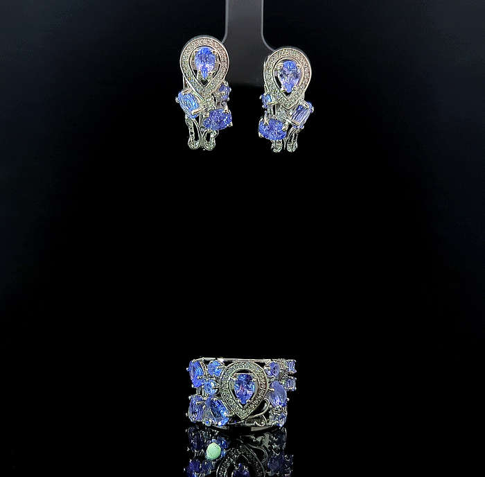 Ursa - Tanzanite and CZ