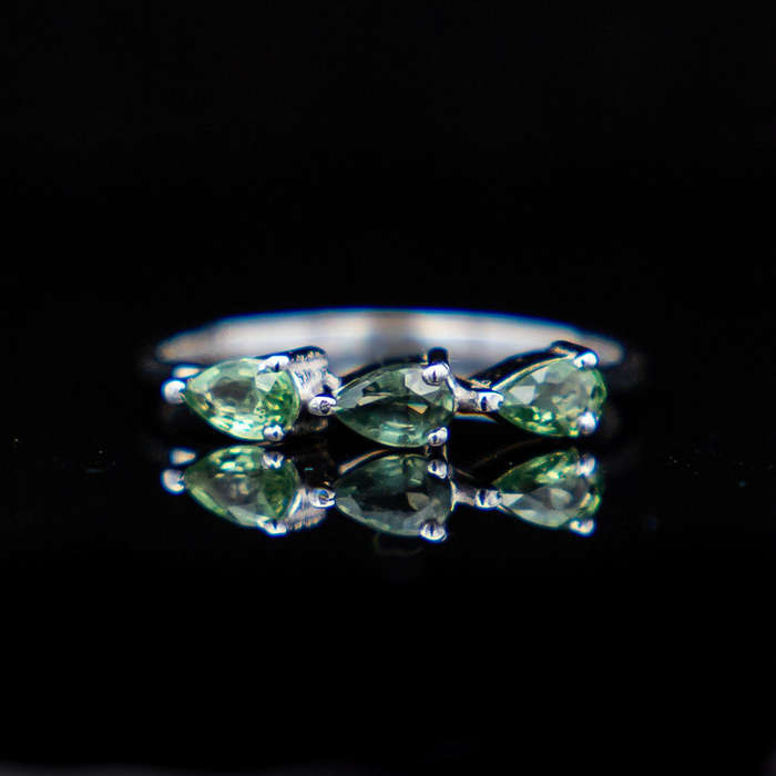 Tanvi - Green Sapphires
