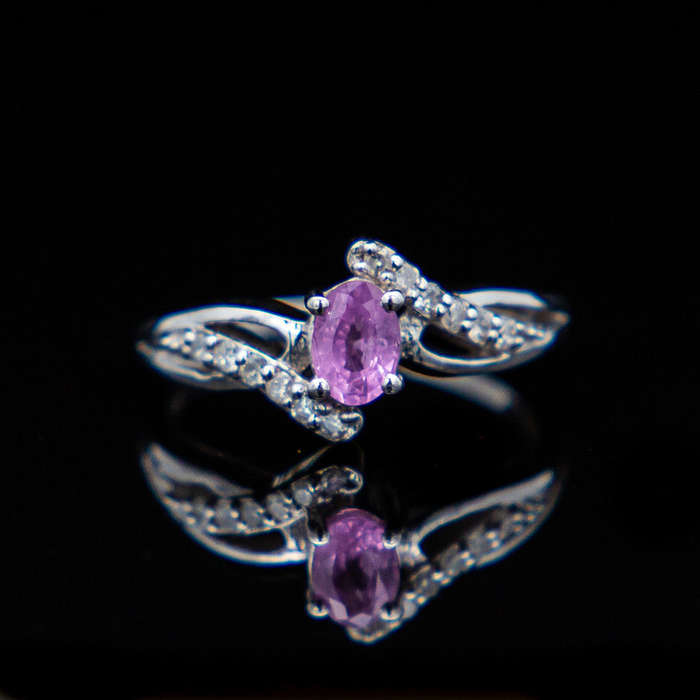 Priyanka - Pink Sapphire & Diamonds