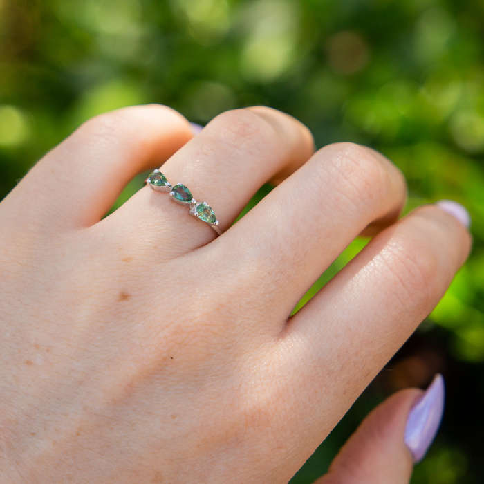 Tanvi - Green Sapphires