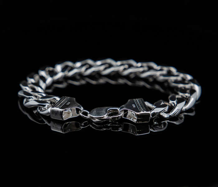 Oval Curb Bracelet - 21cm x 12mm