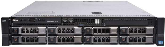 DELL PowerEdge R520 - 6 CORE CPU - 8 x 4TB SAS Drives -  64GB RAM
