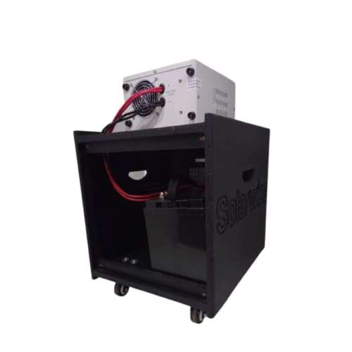 1.3kva Ups Power Trolley With 1*120ah - Metal Box Sup-0131120m