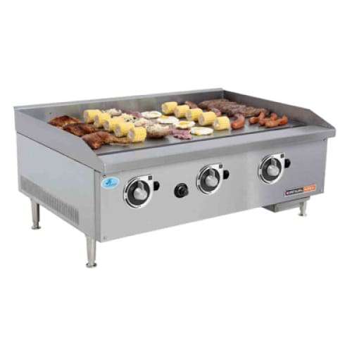 900mm Flat Top Gas Griller Premier Gas Range Anvil Ftg0900