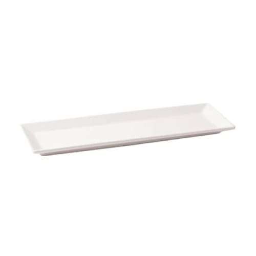 New Bone White - Canape Tray / Amuse Bouche Tray 31 x 10cm (12) Lalg6011132