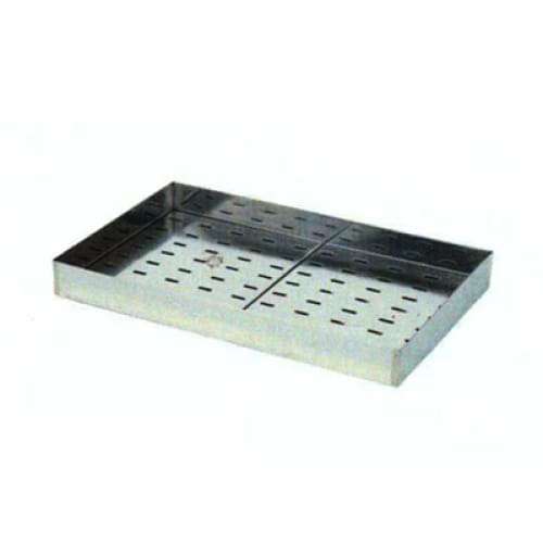 Chip Dump Single Tray With Grid Neutral Stainless Steel ­ - Store Ntcr1001o7