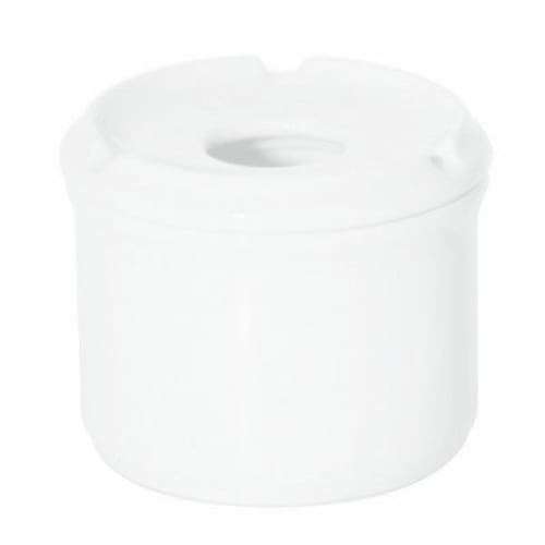 Prima - White - Outdoor Ashtray 9cm (12) Da-1009