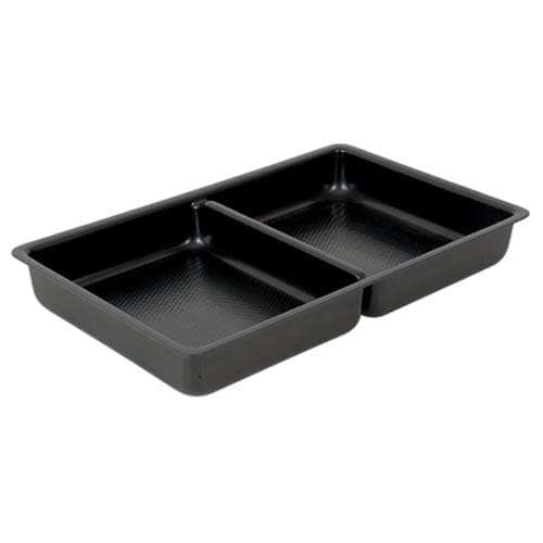 Saladware - Marinade Dish (2 Division) 525 x 325 x 60mm Mds0002