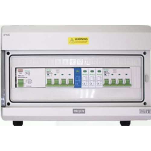 Solarwize Pv Combiner Box 6 In1 Out Pvc Box