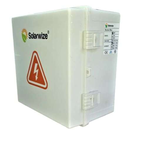 Solarwize Metal Db Box 63a Auto Changeover, 2x63a Avs, 2x63a2p Breakers, Ac Surge Ea-dt-004-auto