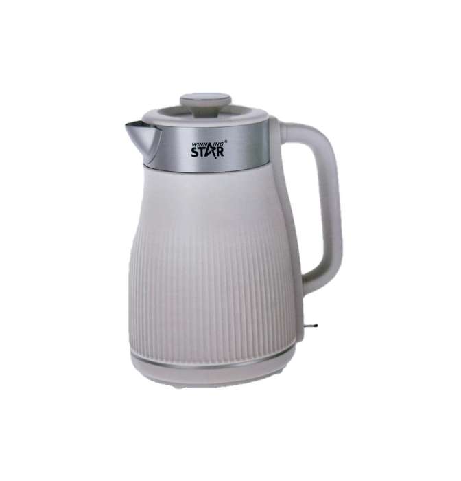 Winning Star 1.8L 1500w White Electric Kettle