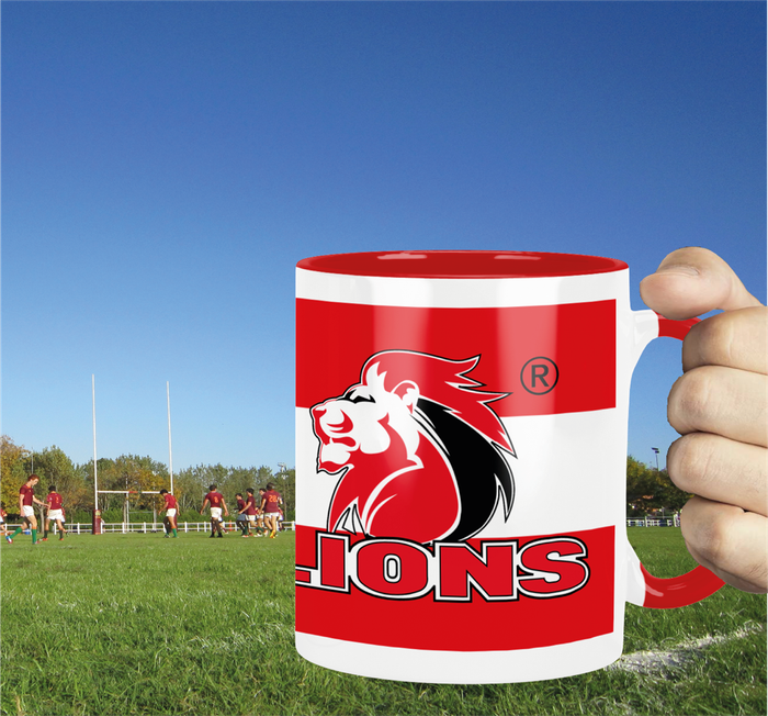 LIONS Rugby Coffee Mug - CLASSIC