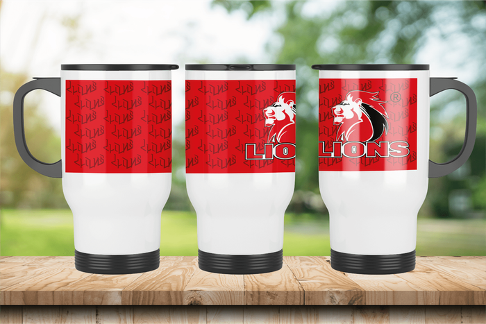 LIONS Rugby Travel Mug - 2023/24 Jersey