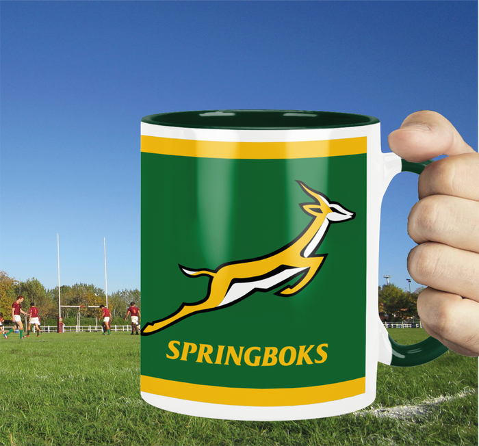 SPRINGBOKS Rugby RWC CHAMPIONS Coffee Mug