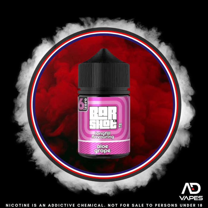 6Zero Bar Shot Aloe Grape 30ml Flavour Shot Makes 60ml