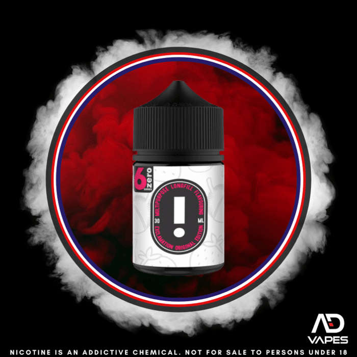 6Zero Exclamation Original 30ml Flavour Shot Makes 60ml
