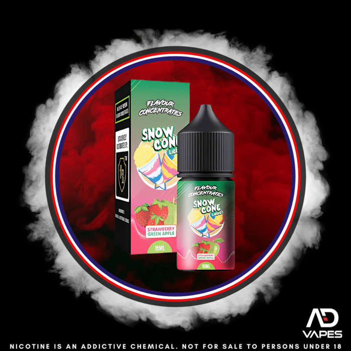 Vape Republic Snow Cone Strawberry Green Apple 30ml Flavour Shot
