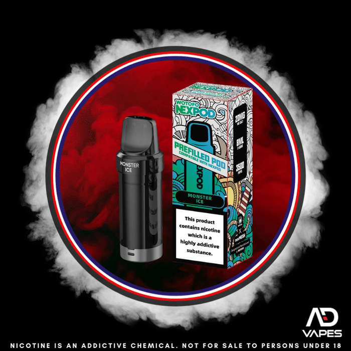 Wotofo NEXpod Replacement Pod 5000 50mg Monster Ice