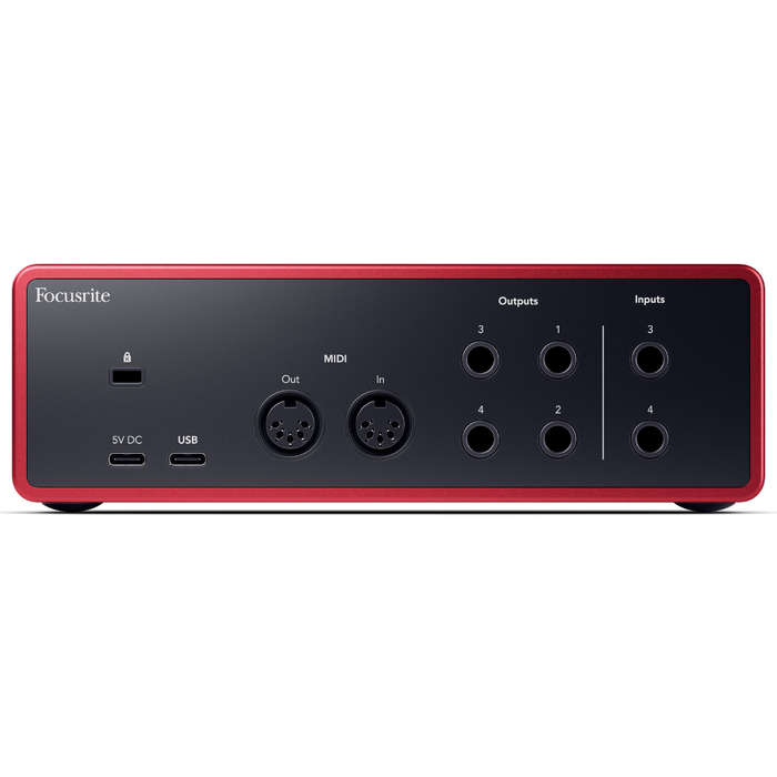 Focusrite Scarlett 4i4 4th Gen USB Audio Interface