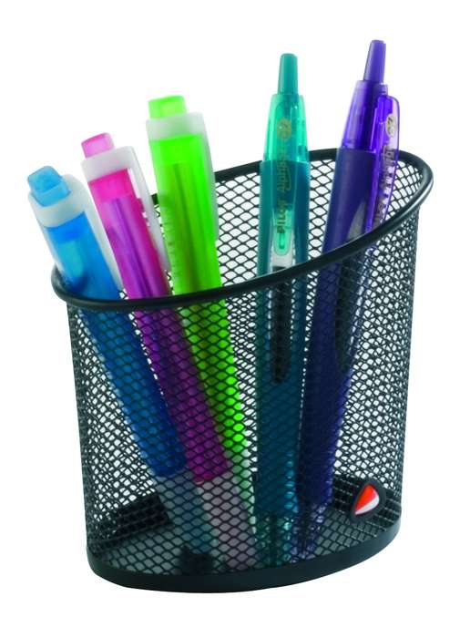 Alba Pencil/Pen Cup Holder - Black