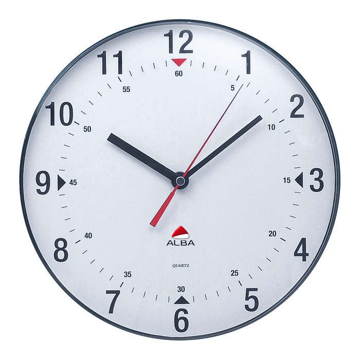 Alba Round Wall Clock 25cm