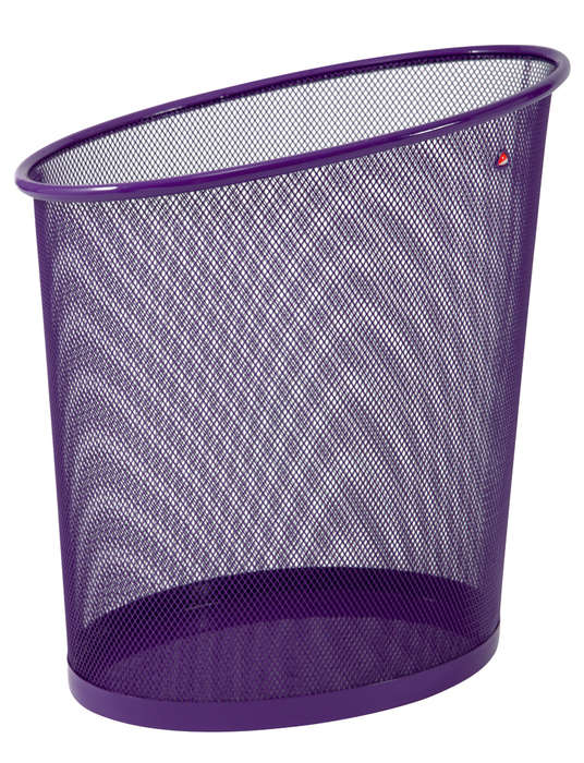 Alba Round Wastebasket - Purple