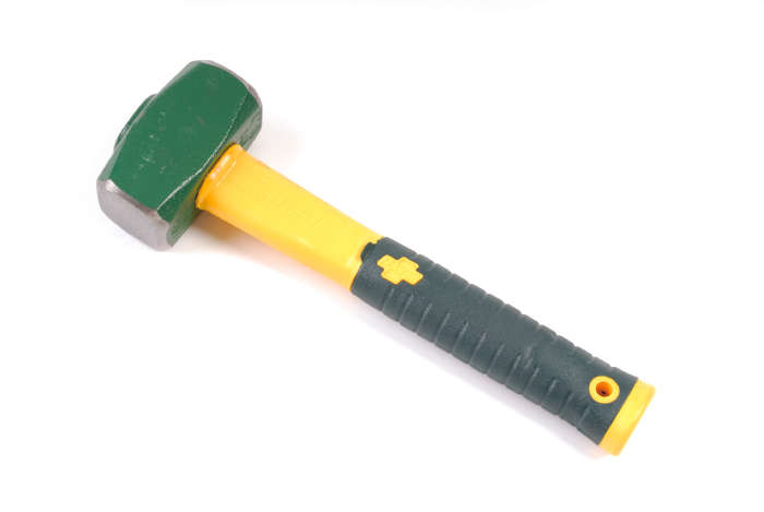 Lasher - Club Hammer With Suregrip Handle - 1.1Kg