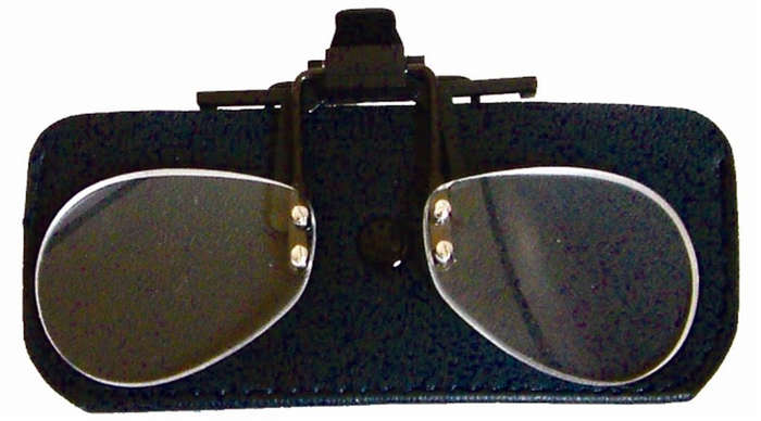 Flip &amp; Focus Clip On Magnifier