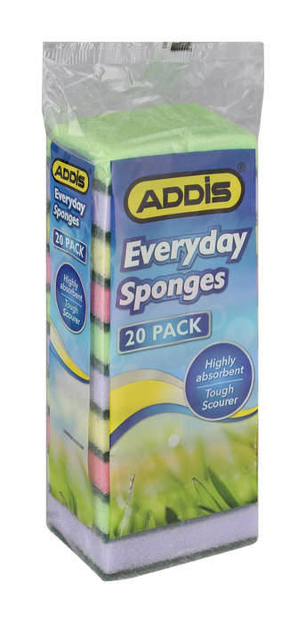 Addis - Sponge Scourer - 5 Piece
