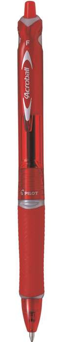 Pilot Acroball Fine Nib Ballpoint Pen - Red