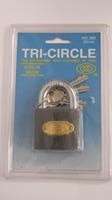 Moto-Quip - Tri Circle Iron Standard Padlock - 5cm