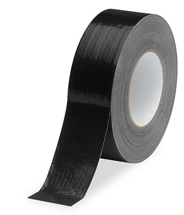 Duct Tape 25m Black