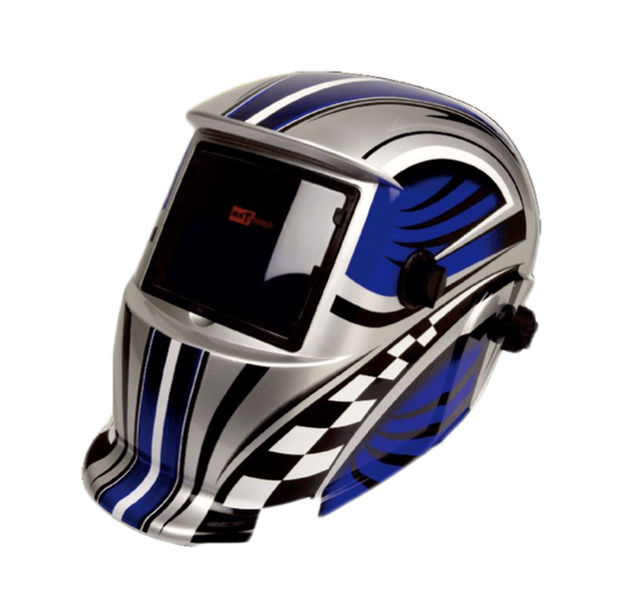 Matweld - Auto Dark Helmet - Grind Blue
