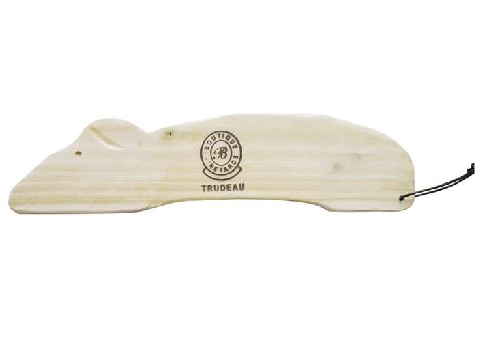 Trudeau Dark Mouse Serving Board