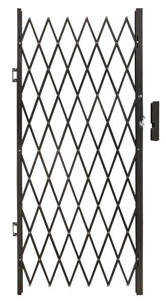 Armourdoor Alu Flex Security Gate (840mm x 2m) - Bronze