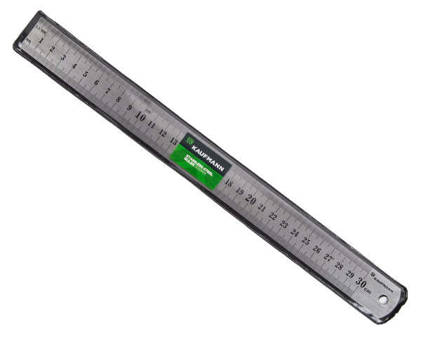 Kaufmann Steel Ruler - 1000mm