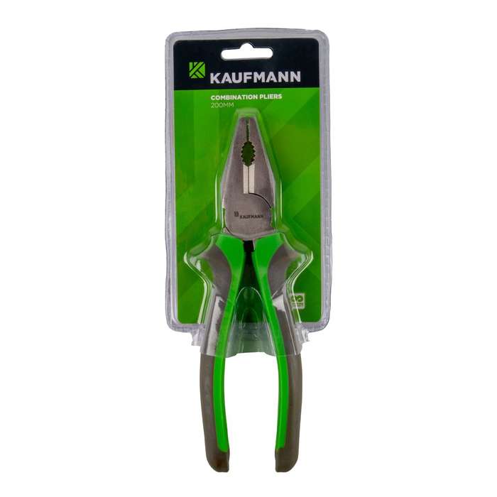 Kaufmann Combo Pliers - Soft Handle - 200mm