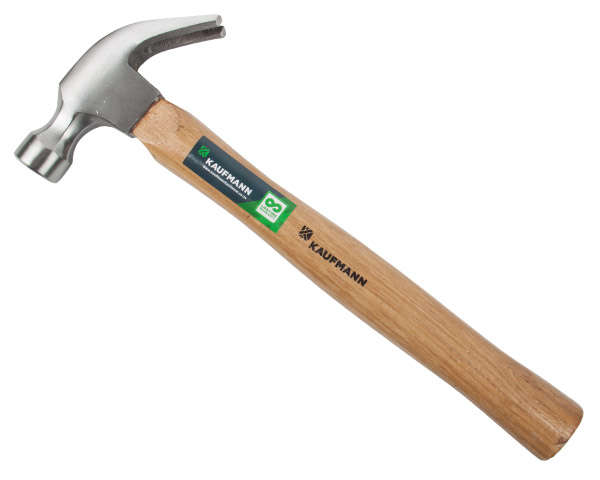 Kaufmann Claw Hammer - Wooden Handle - 560g