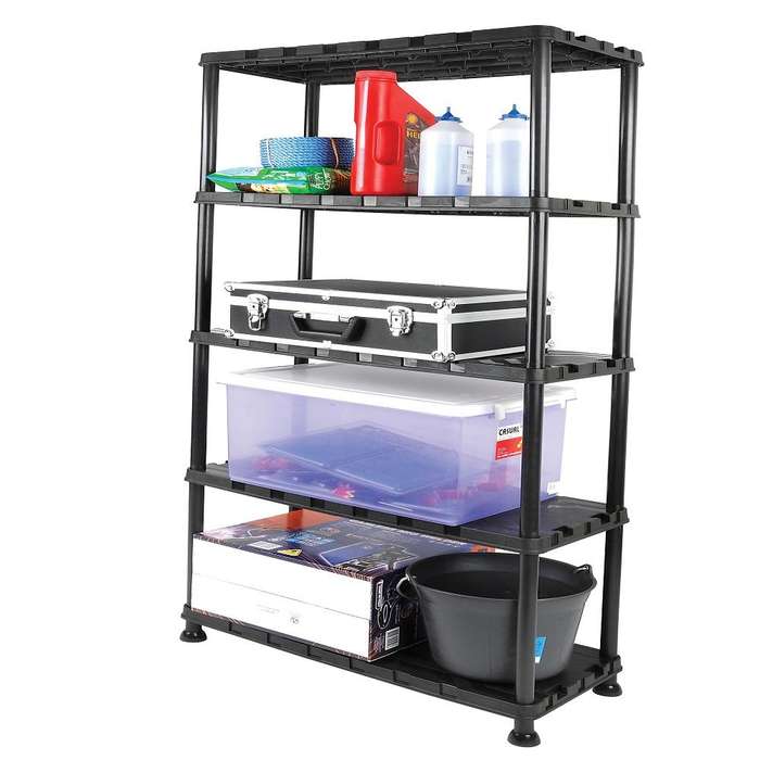 MTS - Plastic Shelf - 5 Tier