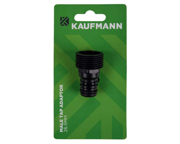 Kaufmann Male Tap Adaptor - 19-20mm