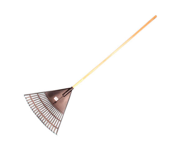 Usabco Plastic Rake with Handle - Black