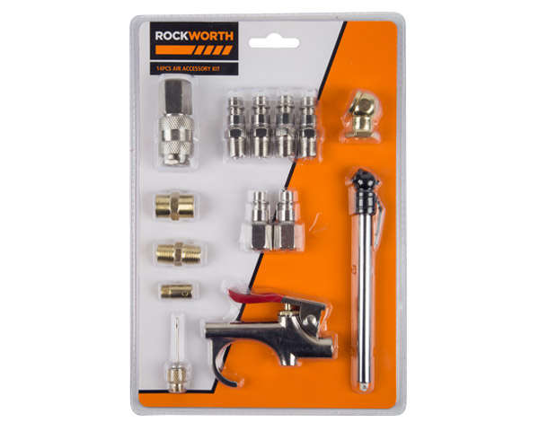 Rockworth Spray Gun Accessory Kit - 14 Piece