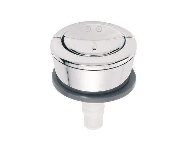 Wirquin Chrome Plated Dual Top Flush Button