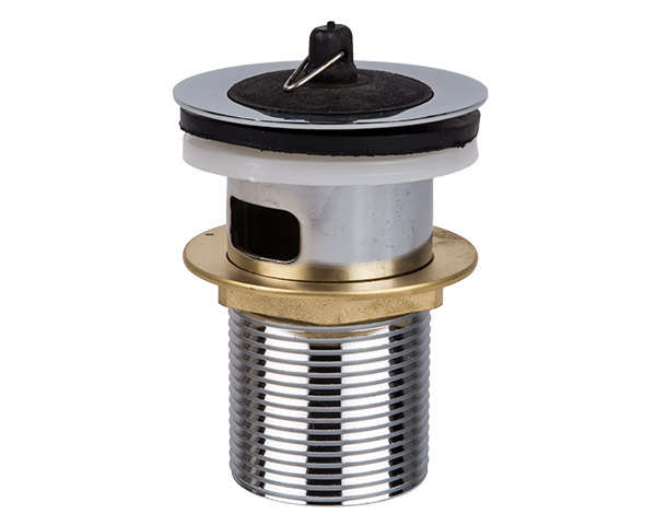Chrome Plated Slotted Basin Waste - 32mm