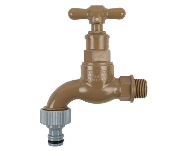 Pro-Close Garden Tap - 22mm X 3/4"