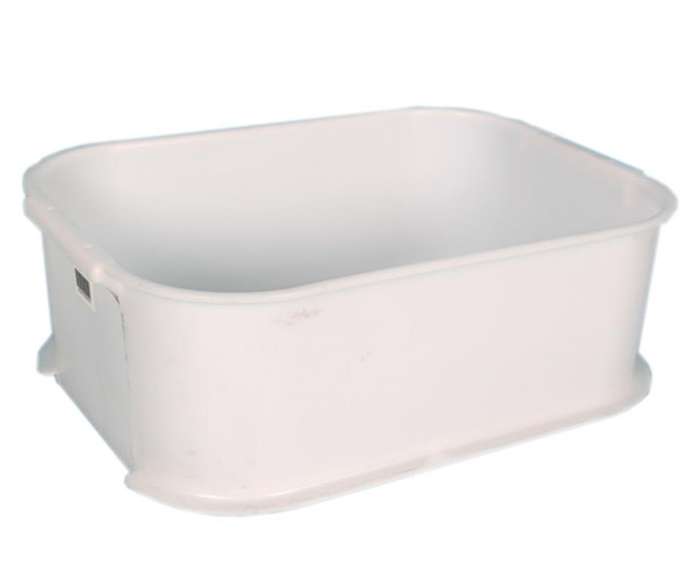 MPact White Food Tray Crate - 483 x 356 x 178mm