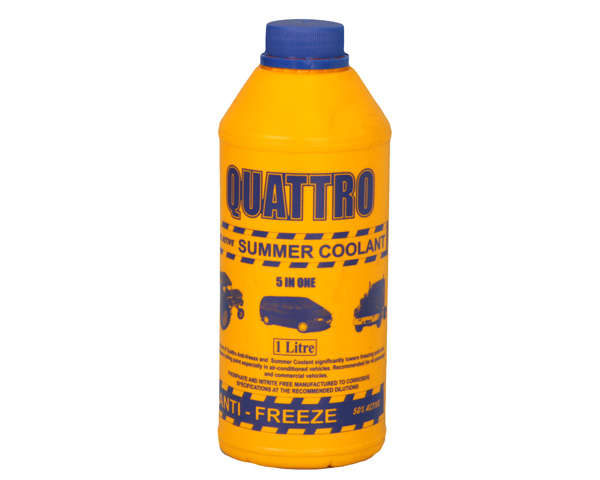 Quattro Anti-Freeze Summer Coolant - 1L