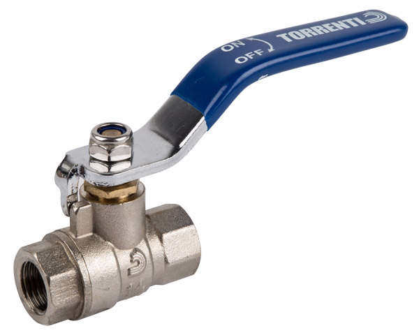 Torrenti Full 100mm Bore Ball Type Valve - Blue