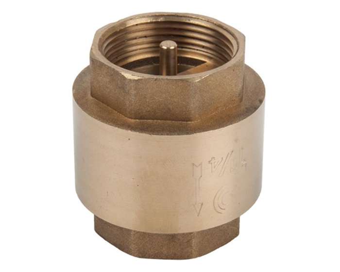 Torrenti Spring Loaded Brass Check Valve - 25mm