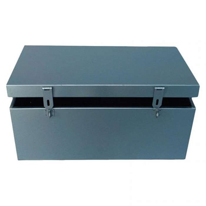 Audell Steel Trunk - 805mm x 445mm x 350mm